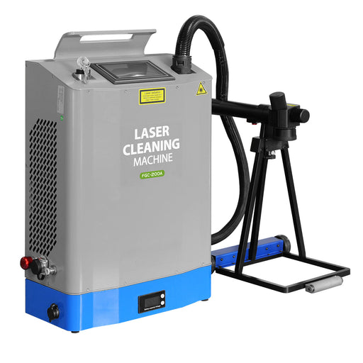 Dark Gray SFX 200W Portable Self-propelled Backpack Laser Cleaning Machine
