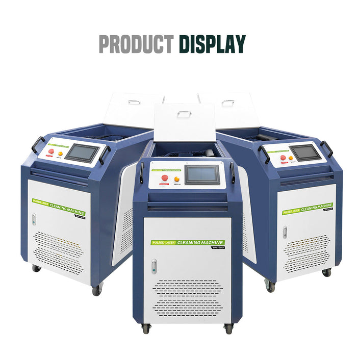 Light Gray SFX 300W/500W/1000W Water-Cooled Pulse Laser Cleaning Machine