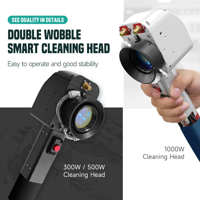 Dark Slate Gray SFX 300W/500W/1000W Water-Cooled Pulse Laser Cleaning Machine
