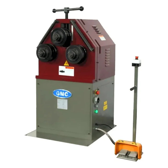 Dim Gray GMC Ring and Angle Roll Bender with Manual Positioning | Single Phase PRB-55-1PH