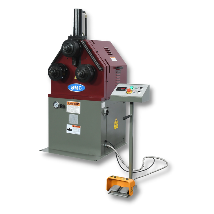 Dim Gray GMC Angle Iron Ring Roller, Hydraulic Tube Bender - Single Phase PRB-55H-1PH