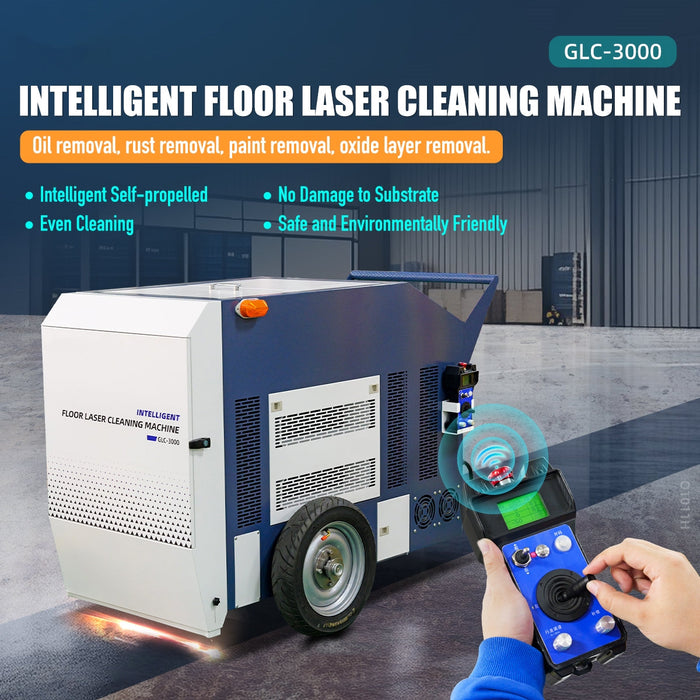 Dark Slate Gray SFX 3000W Intelligent Laser Floor Cleaning Machine
