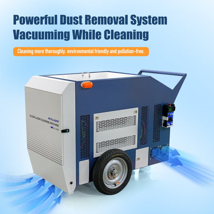 Powder Blue SFX 3000W Intelligent Laser Floor Cleaning Machine