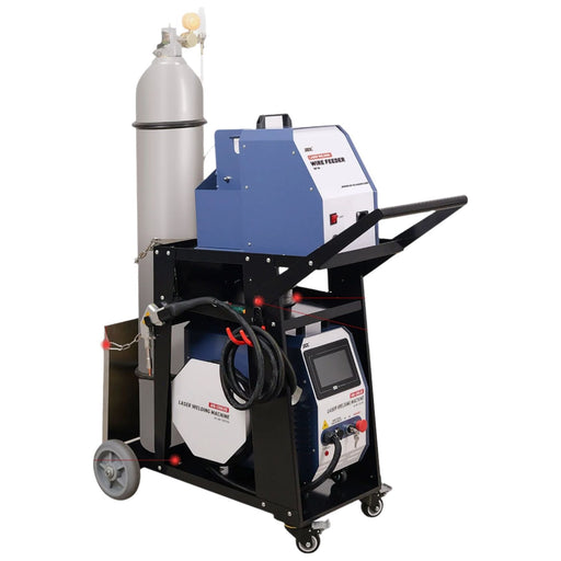 Light Gray Mobile Cart for SFX ALW-1200 Laser Welding Machine
