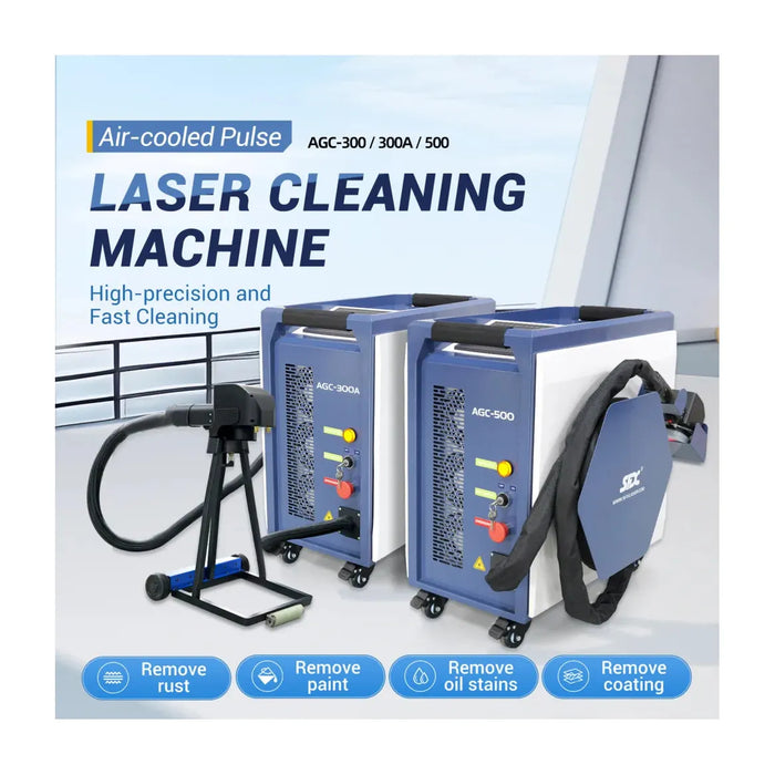 Dark Slate Blue SFX 300W/500W Air-Cooled Pulse Laser Cleaning Machine