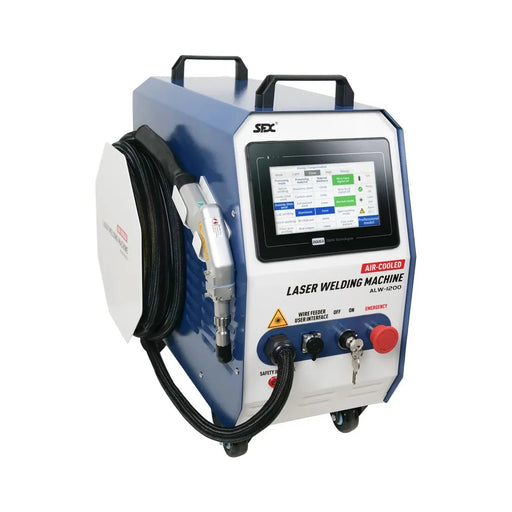 Light Gray SFX 1200W Portable 2-in-1 Laser Welding Machine with weld seam cleaning