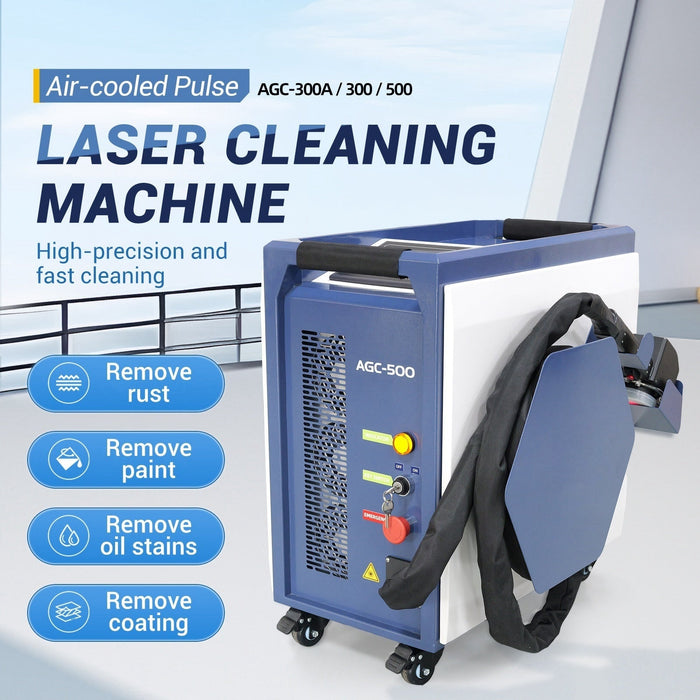 Dark Slate Blue SFX 300W/500W Air-Cooled Pulse Laser Cleaning Machine