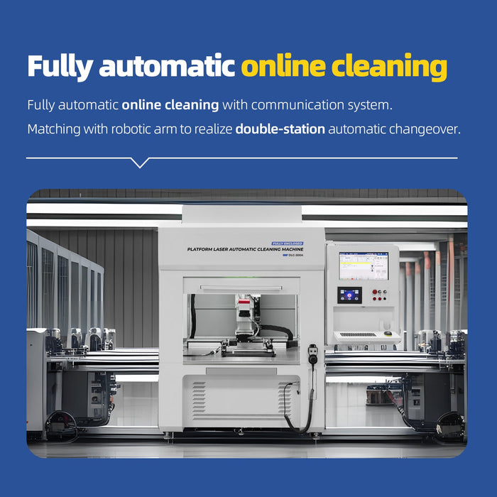Dark Slate Blue SFX CNC 5-Axis 300W/500W Intelligent Laser Cleaning Machine