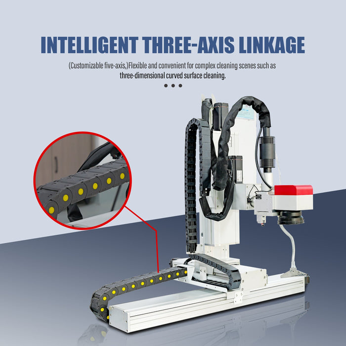 Dark Slate Gray SFX CNC 3-Axis/5-Axis 300W/500W Pulsed Laser Cleaning Machine