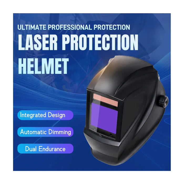 Dark Slate Blue OD8+ Laser Welding / Cleaning Helmet