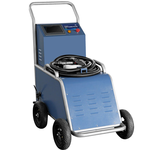Slate Gray SFX 200W/300W Mobile Pulse Laser Cleaning Machine for Offroad Field Operations