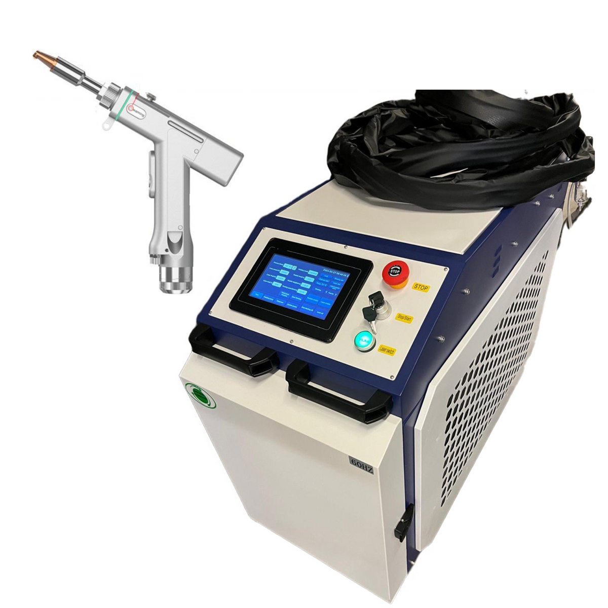 CW 1500W/2000W/3000W 4-in-1 Laser Cleaning, Cutting & Welding Machine ...