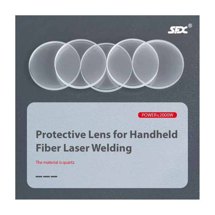 Light Slate Gray Protective Lens for BLW Series Laser Welders