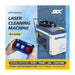 Light Blue SFX 1500W/2000W/3000W Continuous Handheld Fiber Laser Cleaning Machine