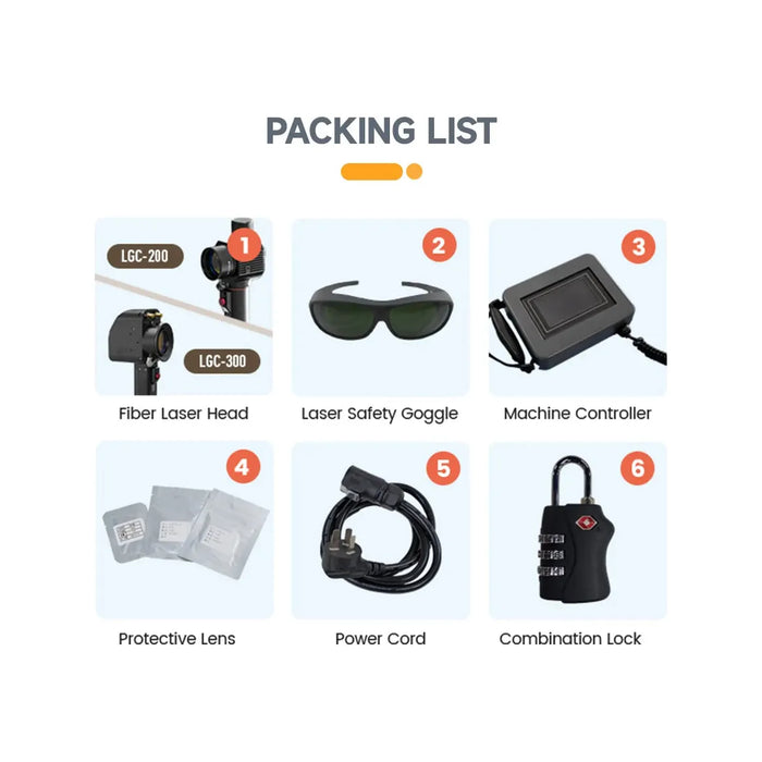 Dark Slate Gray 200W Portable Pulse Fiber Laser Cleaning Machine